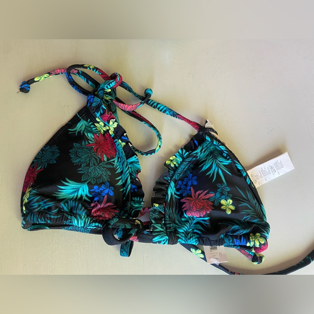 NWT GAP Floral Bikini top size S
